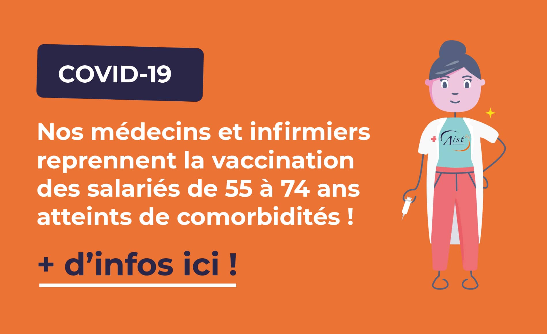 Nos Professionnels De Sant Poursuivent La Campagne De Vaccination